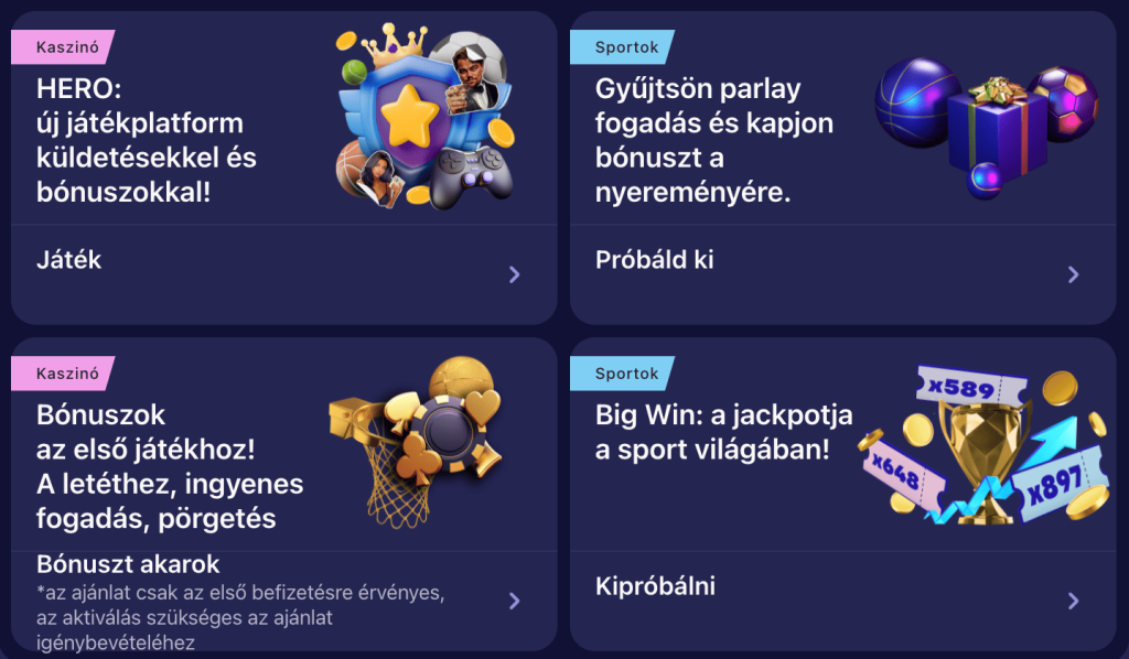 Betmatch bonus navigation